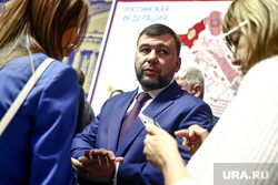 Пушилин Денис и Пасечник Леонид на ПМЭФ-2022. Санкт-Петербург, пушилин денис