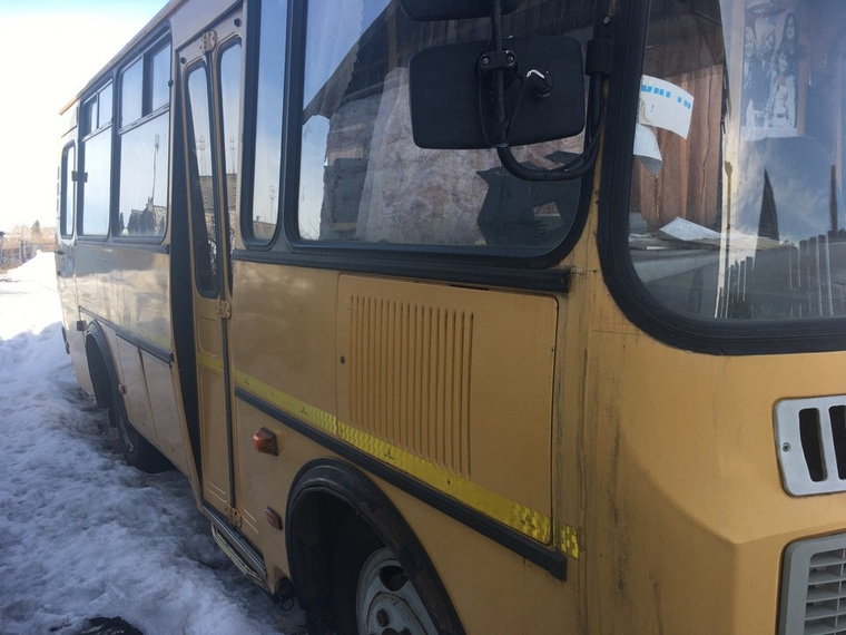В Целинном районе Курганской области школьный автобус продают за 244 000 рублей