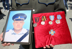 Владимир Фомин был награжден орденом мужества посмертно