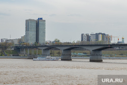 Река Кама. Пермь, коммунальный мост, река кама пермь