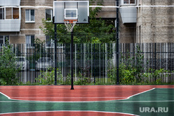 Новое здание школы №80. Екатеринбург, баскетбол, спортивная площадка, спорт, баскетбольная площадка