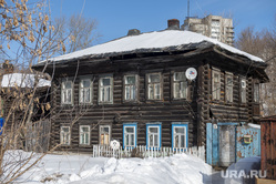 Виды города, Пермь, деревянный дом, частный сектор