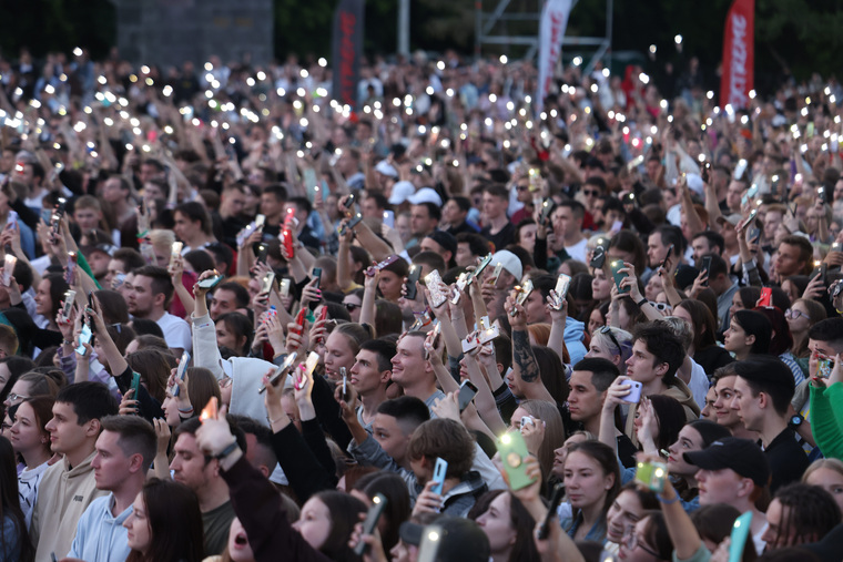 24 тысячи человек посетили концерт RCC Extreme на аллее возле КРК «Уралец»