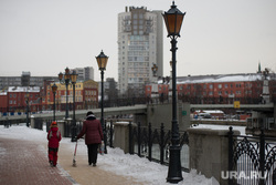 Виды Калининграда , снег, набережная, зима, калининград, рыбацкий дворик