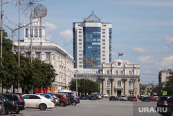 Летние веранды. Курган, площадь ленина, город курган