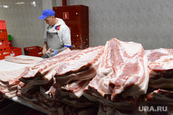 Импортозамещение. Мясокомбинат Ариант. Челябинск., свинина, обвальщик, мясо