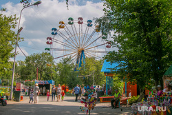 ЦПКиО города Кургана, лето, цпкио, центральный парк культуры и отдыха кургана