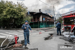 Пожар в доме - памятнике истории регионального значения, известном как Дом Жернакова. Тюмень, пожар, дом жернакова