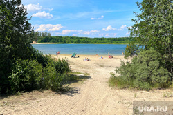 Пляж Голубые озёра. Курган, пляж голубые озера