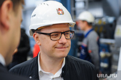 Поездка Алексея Текслера в Златоуст. Челябинская область, каска, газопровод, портрет, село, текслер алексей, каска губернатора, закаменка, закаменский