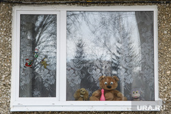 Виды Екатеринбурга, игрушки, окно, игрушка, штора