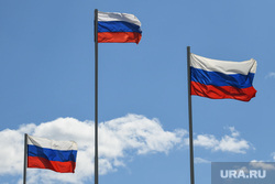 Визит Евгения Куйвашева в Нижнюю Туру, российский флаг, триколор, флаг россии, символ власти, государственный символ