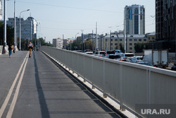 Объезд Главой Екатеринбурга Алексеем Орловым объектов благоустройства города. Екатеринбург, строительные работы, мост челюскинцев, ремонт дороги, ремонтные работы, улица челюскинцев