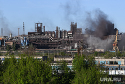 Мариуполь в период вывода гражданских лиц с завода Азовсталь. ДНР/Украина, металлургический комбинат азовсталь, обстрел азовстали