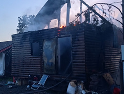 Пожар произошел в СТ Пластик в Екатеринбурге