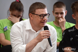 Алексей Текслер в детском загородном лагере «Уральская березка». Челябинск , текслер алексей