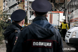 Последствия взрыва газа в доме 9А на улице 28 июня в  Ногинске. Москва, газ, последствия, полиция