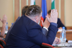Заседание городской думы. Курган, депутат, чиновники, голосование, Принятие закона