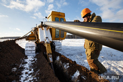 Прокладка нового газопровода высокого давления. Газпром газораспределение. Екатеринбург, траншея, газопровод, газификация, прокладка газопровода, монтаж газопровода, газовый трубопровод, подземная прокладка