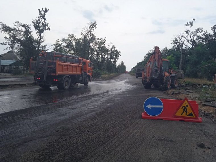 В Волновахе начали ремонт дорог