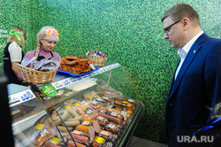 Алексей Текслер на областной агропромышленной выставке «АГРО-2019». Челябинск, колбаса, витрина, текслер алексей