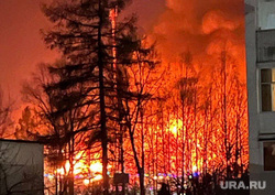 Пожар, Аша, Челябинская область, пожар, огонь, аша пожар