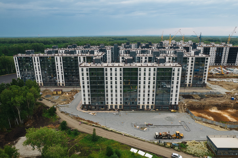 Проект комплекса предполагает строительство еще 137 тысяч 47 квадратных метров жилья