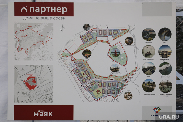 На острове на озере Черном в Кургане построят маяк и спортивный центр