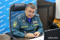 Пресс-конференция в главном управлении МЧС. Курган, мчс, землянский юрий