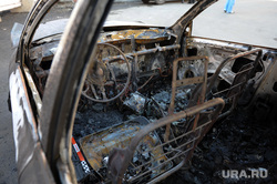 Машина сгорела. Пожар. Екатеринбург., машина, пожар, авто, киа