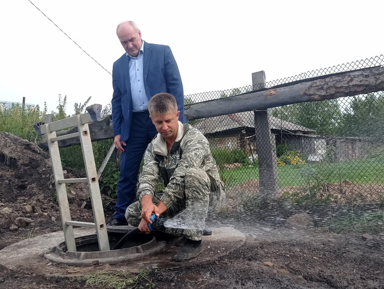 В деревне Соколовка Тобольского района восстановили водоснабжение