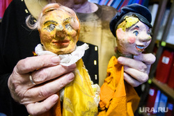 Куклы Буратино и Петрушка в архиве Екатеринбургского театра кукол, кукольный театр, куклы