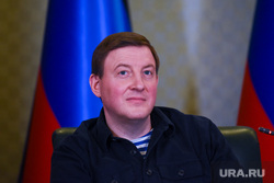 Совместная пресс-конференция Дениса Пушилина и Андрея Турчака. ДНР, Донецк, турчак андрей