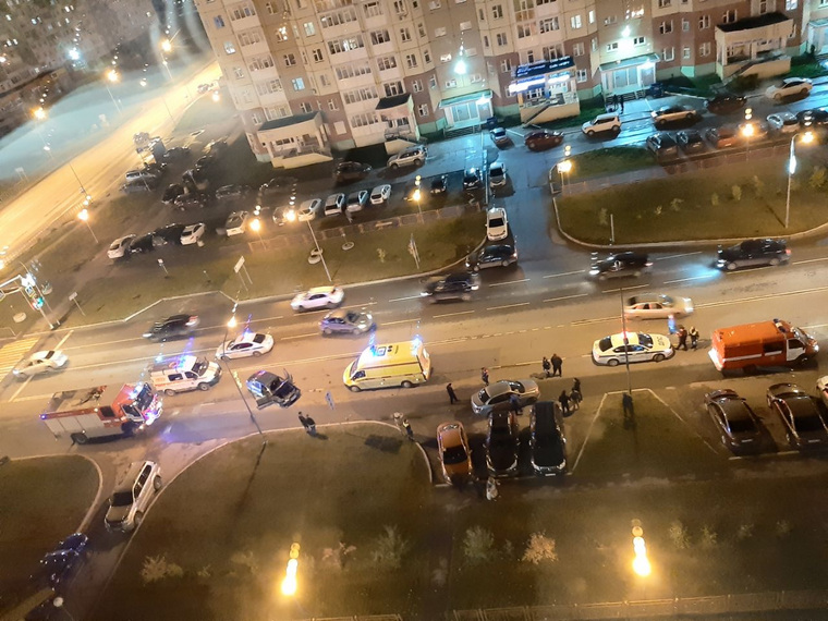 Авария в Нижневартовске в районе дома 97 по улице Мира