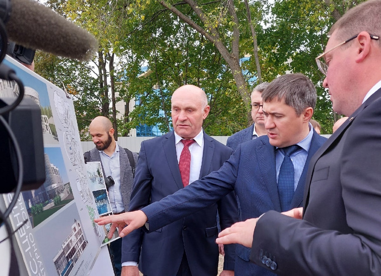 Дмитрию Махонину представили проект строительства нового велнес-центра