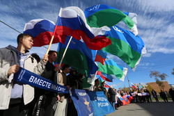 В ХМАО жители выступают в поддержку референдумов по присоединению Донбасса