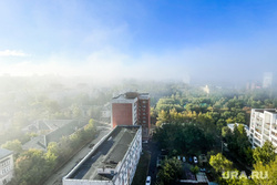 Туман. Челябинск , погода, город, климат, осень, туман