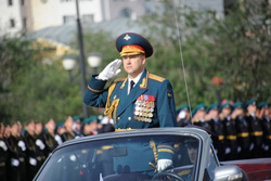 Парад в Чите. Суровикин. Путин