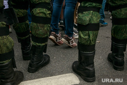 Несанкционированный митинг на Тверской улице. Москва, кроссовки, берцы, правопорядок, нью бэланс, полицейское оцепление