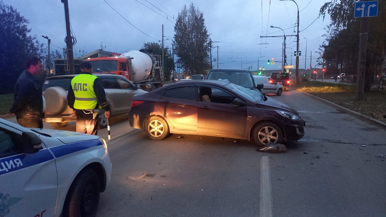 Водитель Hyundai скончался на месте происшествия