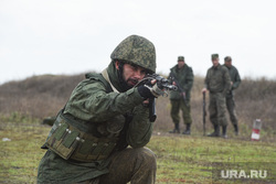 Мобилизованные на одном из полигонов в зоне СВО. ДНР, мобилизация, сво