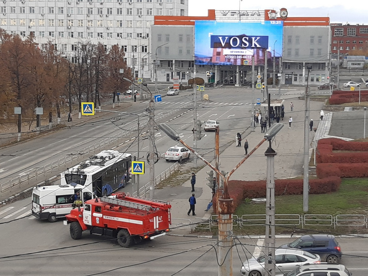 Авария произошла возле автозавода «Урал»