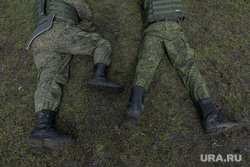 Мобилизованные резервисты на полигоне в Донецкой области. ДНР, армия, военные, солдаты, амуниция, военные сборы, экипировка, полигон, резервисты