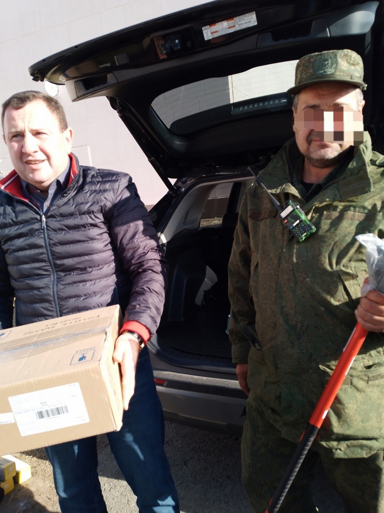 Жители Половинского округа, которые находятся в Елани, получили необходимые инструменты