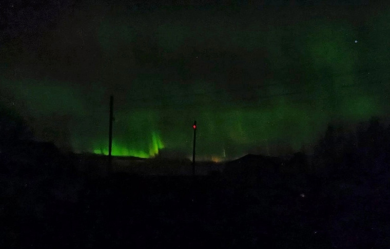 Такую фотографию сделали жители в час ночи