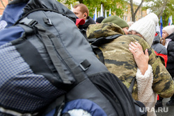 Отправка мобилизованных из Калининского военкомата. Челябинск, призывники, мобилизация, мобилизованные