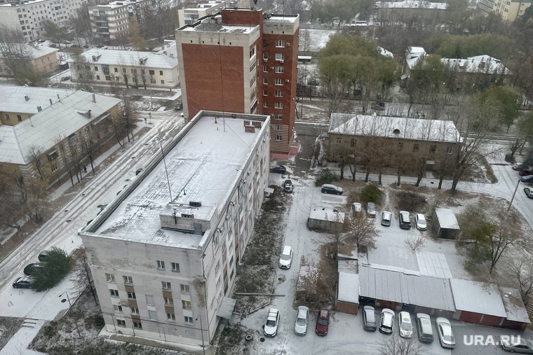 Снег . Челябинск 