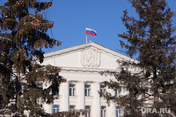 Строительство ледового городка на площади Ленина. Курган, мэрия кургана, администрация