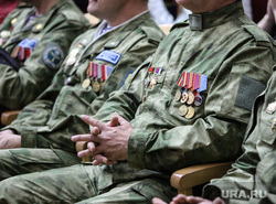 Торжество, посвященное 30-летию вывода советских войск из Афганистана. Курган, медали, награды, ветеран, вдв