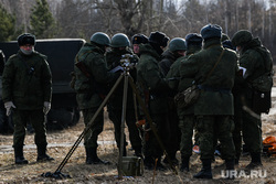 Тренировочные стрельбы мобилизованных с Центрального военного округа на полигоне Еланский. Свердловская область, армия, военные, мобилизация, мобилизованные, подготовка мобилизованных